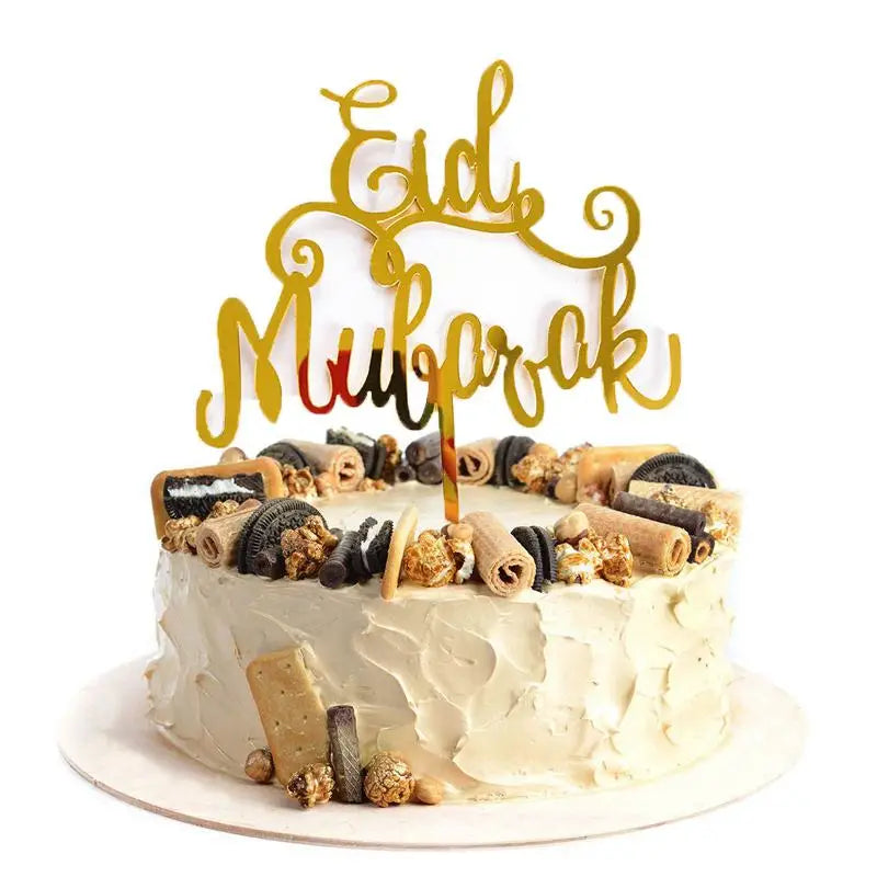 EID Mubarak Cake Topper