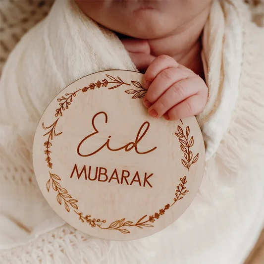 My First Ramadan EID MUBARAK Baby Milestone 