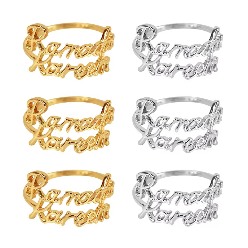 6Pcs Ramadan Kareem Napkin Rings