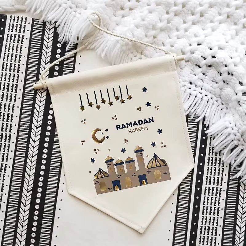 Ramadan Kareem Canvas Banner 